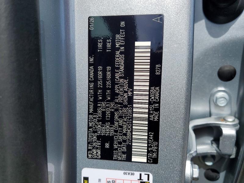 Продажа на аукционе авто 2026 Lexus Rx 350h, vin: 2T2BBMCA5TC120851, номер лота: 51021956