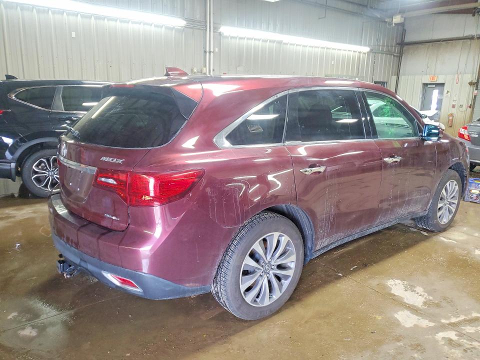 2014 Acura Mdx მანქანა იყიდება აუქციონზე, vin: 5FRYD4H67EB035956, აუქციონის ნომერი: 48763676