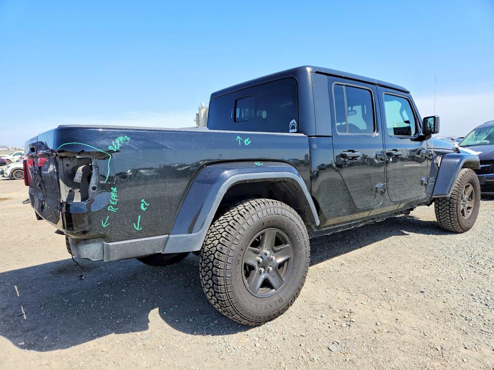 Продажа на аукционе авто 2021 Jeep Gladiator, vin: 1C6HJTAG3ML576786, номер лота: 51501216