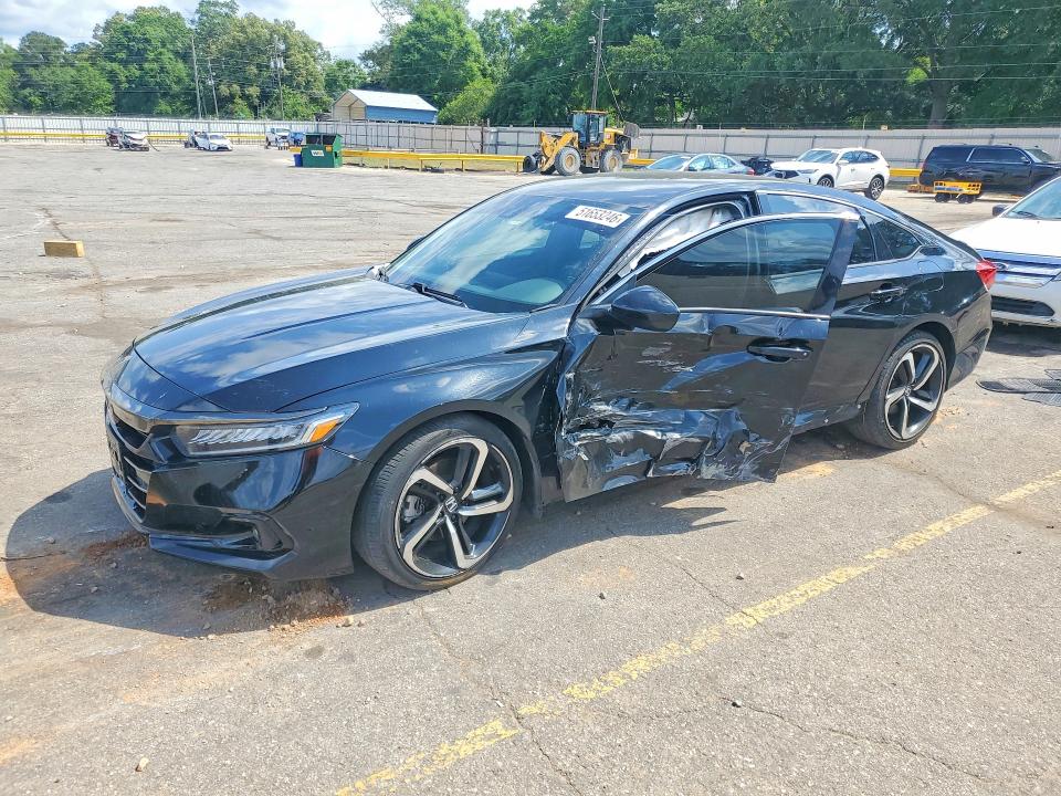 2021 Honda Accord მანქანა იყიდება აუქციონზე, vin: 1HGCV1F33MA079428, აუქციონის ნომერი: 51653246