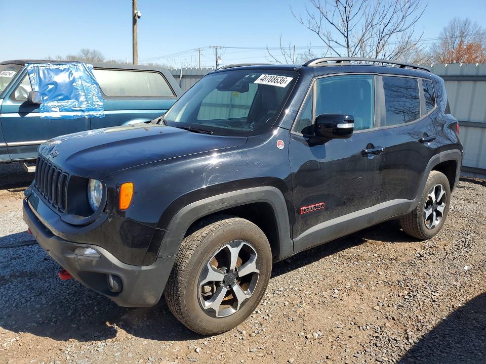 2022 Jeep Renegade მანქანა იყიდება აუქციონზე, vin: ZACNJDC17NPN90310, აუქციონის ნომერი: 48708636