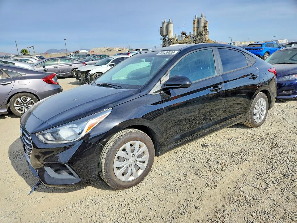 48989396 :رقم المزاد ، 3KPC24A6XNE172956 vin ، 2022 Hyundai Accent مزاد بيع