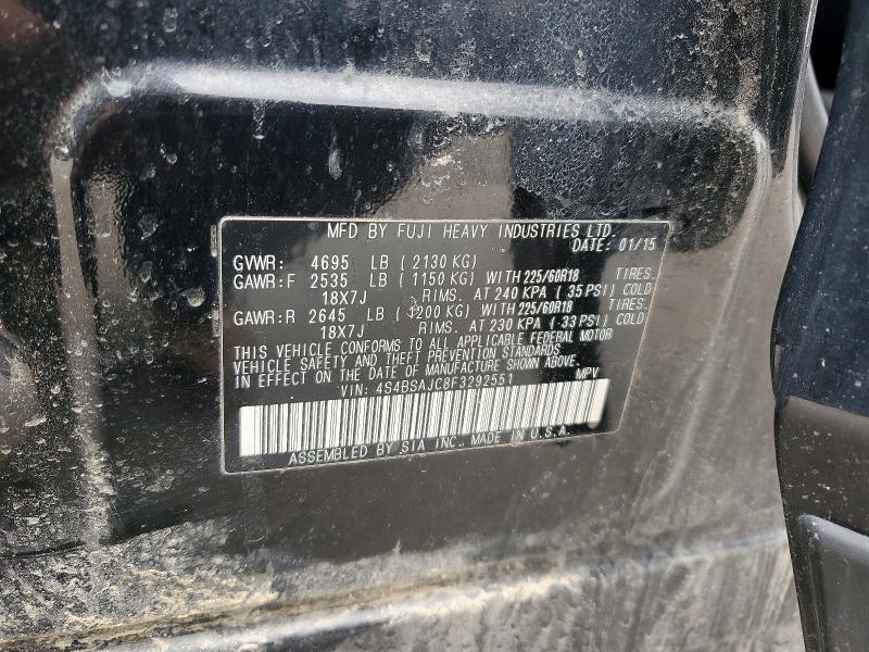 Aukcja sprzedaży 2015 Subaru Outback, vin: 4S4BSAJC8F3292551, numer aukcji: 48336636
