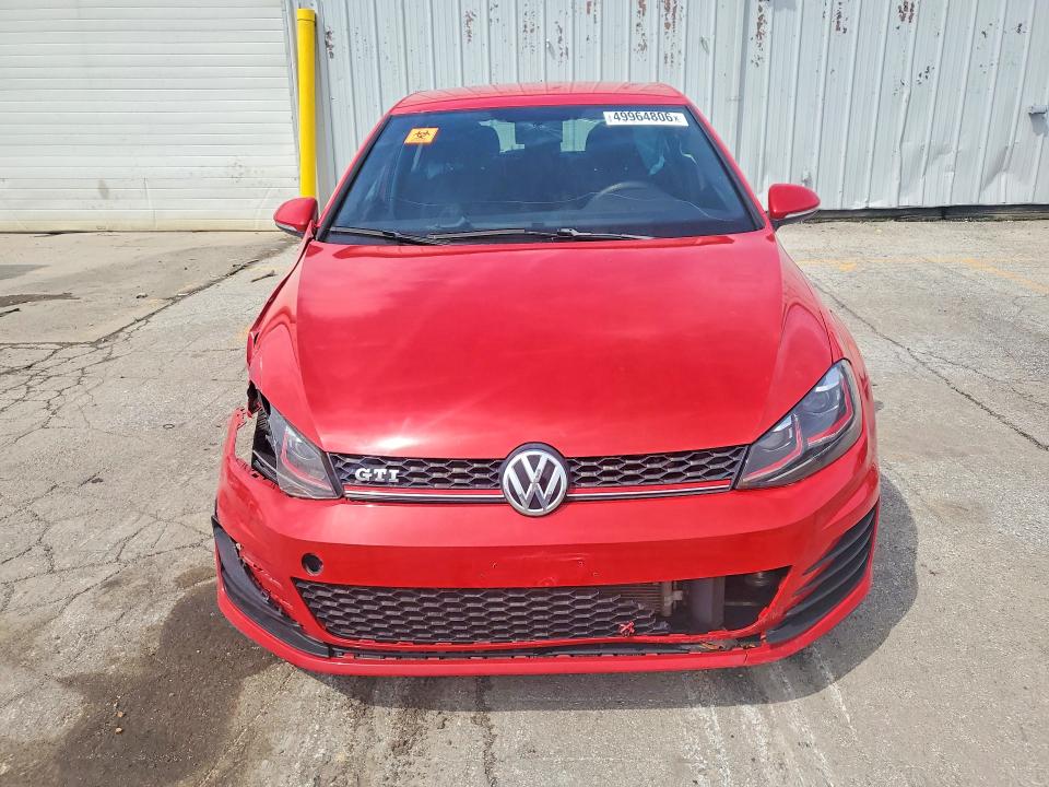 49964806 :رقم المزاد ، 3VW4T7AU2GM024131 vin ، 2016 Volkswagen Gti مزاد بيع