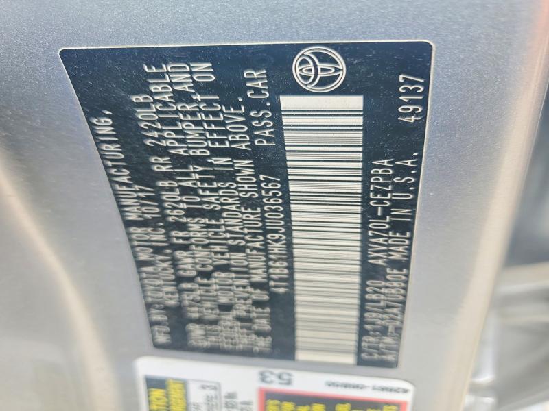 2018 Toyota Camry მანქანა იყიდება აუქციონზე, vin: 4T1B61HK9JU036567, აუქციონის ნომერი: 48710436