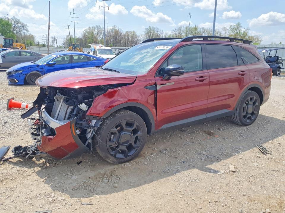 49570656 :رقم المزاد ، 5XYRKDJF4SG326036 vin ، 2025 Kia Sorento مزاد بيع