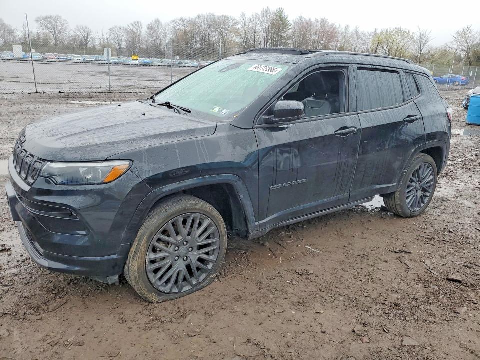 2022 Jeep Compass მანქანა იყიდება აუქციონზე, vin: 3C4NJDCB9NT115715, აუქციონის ნომერი: 48772386