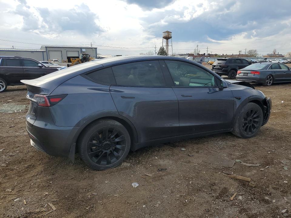 49646256 :رقم المزاد ، 5YJYGDEE3MF244159 vin ، 2021 Tesla Model Y مزاد بيع