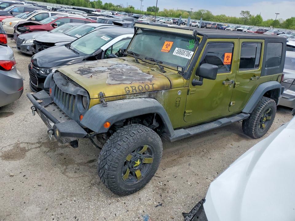 2010 Jeep Wrangler Unlimited მანქანა იყიდება აუქციონზე, vin: 1J4BA3H13AL202040, აუქციონის ნომერი: 50608706