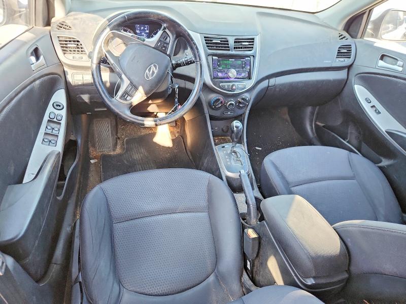 49120976 :رقم المزاد ، KMHCU5AE3FU217855 vin ، 2015 Hyundai Accent مزاد بيع