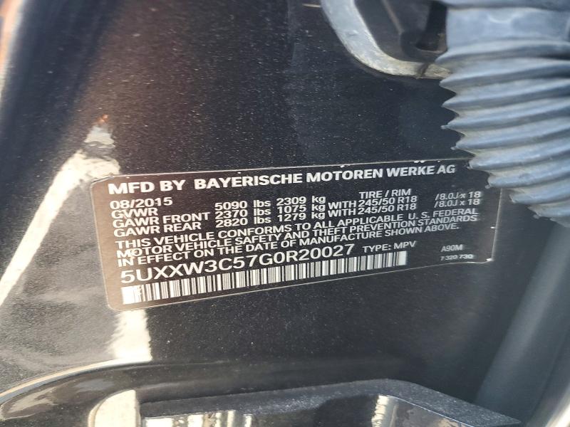 Продажа на аукционе авто 2016 Bmw X4, vin: 5UXXW3C57G0R20027, номер лота: 51614376