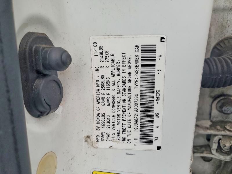Продаж на аукціоні авто 2010 Acura Tl, vin: 19UUA8F21AA007364, номер лоту: 48464086
