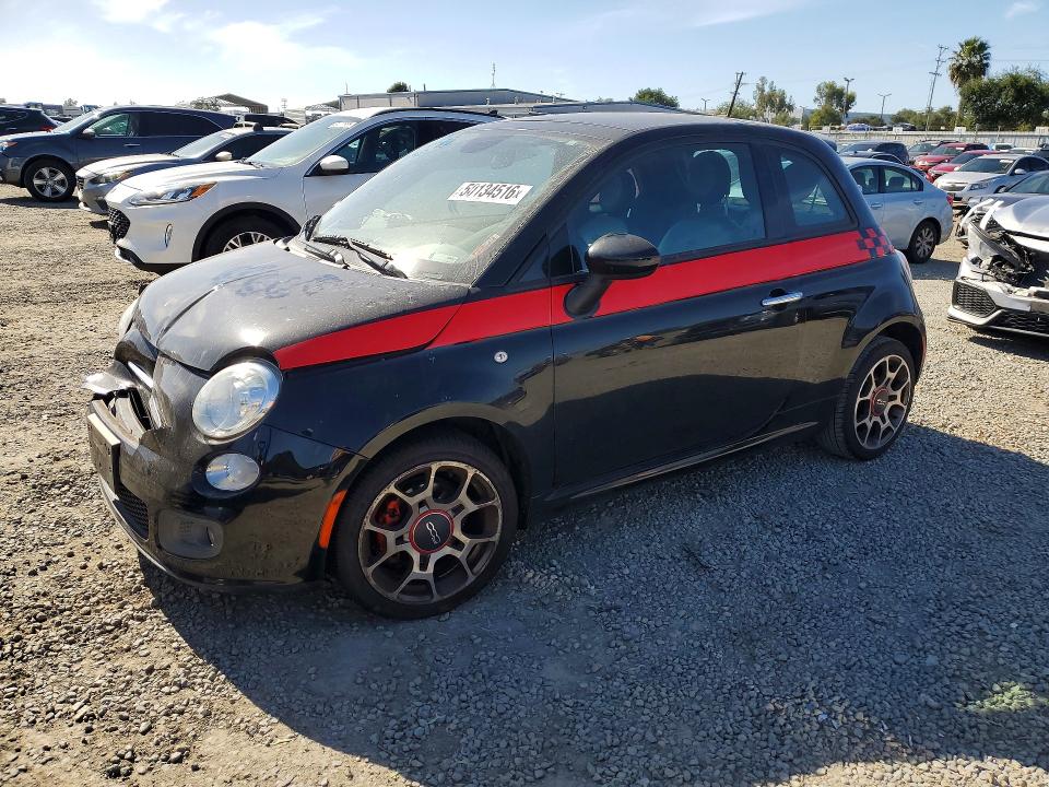 Продажа на аукционе авто 2015 Fiat 500, vin: 3C3CFFBR5FT508247, номер лота: 50134516