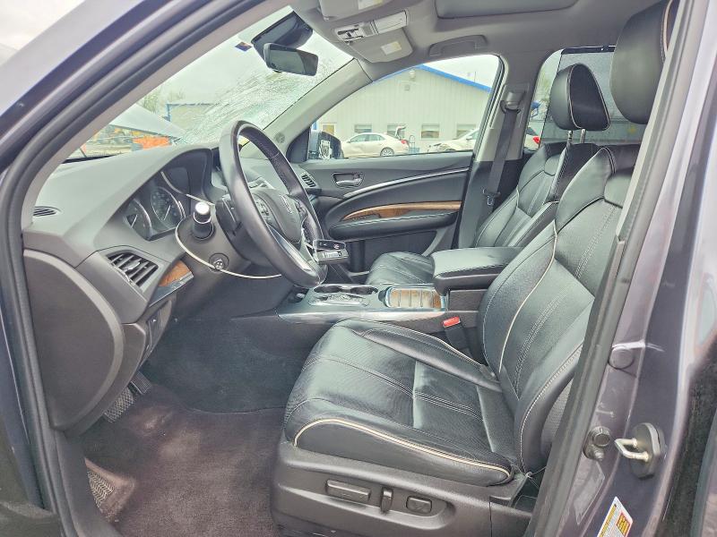 49142856 :رقم المزاد ، 5FRYD4H89HB002236 vin ، 2017 Acura Mdx مزاد بيع