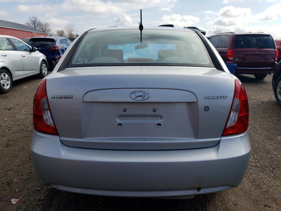 2009 Hyundai Accent Gls 4dr მანქანა იყიდება აუქციონზე, vin: KMHCN45C69U371593, აუქციონის ნომერი: 47810116