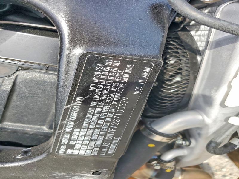 2025 Suzuki Gsx-r600 მანქანა იყიდება აუქციონზე, vin: JS1GN7FA2S7100579, აუქციონის ნომერი: 49655436