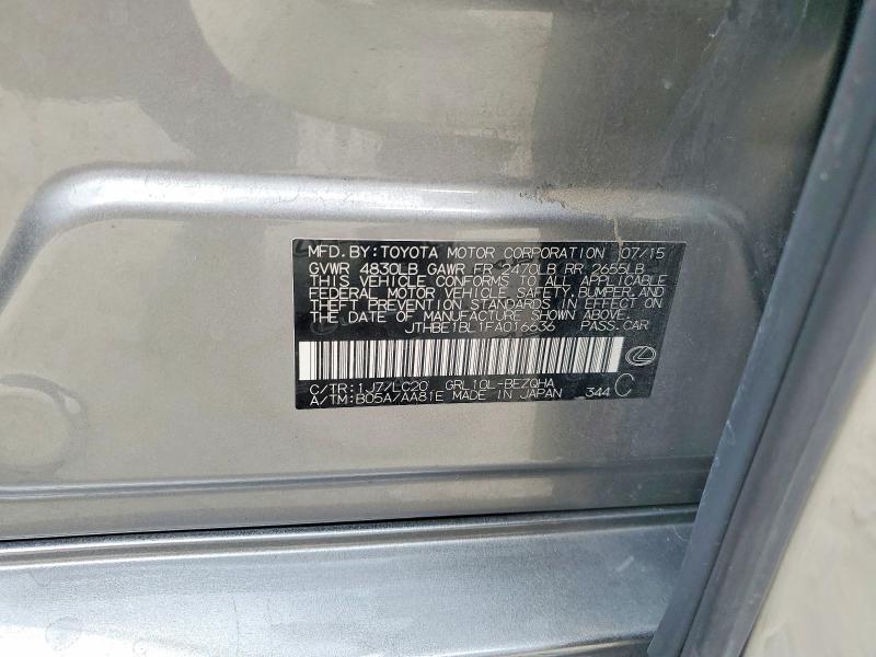 Aukcja sprzedaży 2015 Lexus Gs 350, vin: JTHBE1BL1FA016636, numer aukcji: 48424946