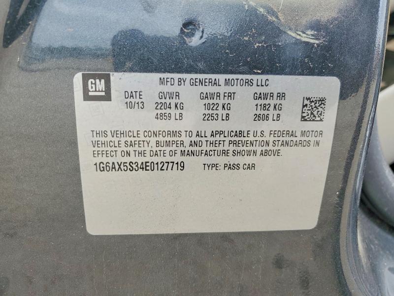 Продажа на аукционе авто 2014 Cadillac Cts, vin: 1G6AX5S34E0127719, номер лота: 51468416