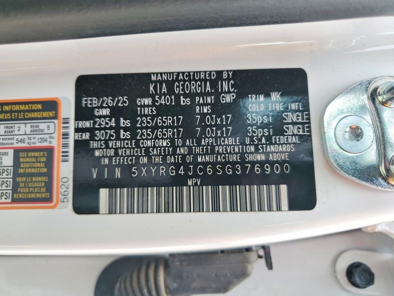 Продажа на аукционе авто 2025 Kia Sorento, vin: 5XYRG4JC6SG376900, номер лота: 50331176