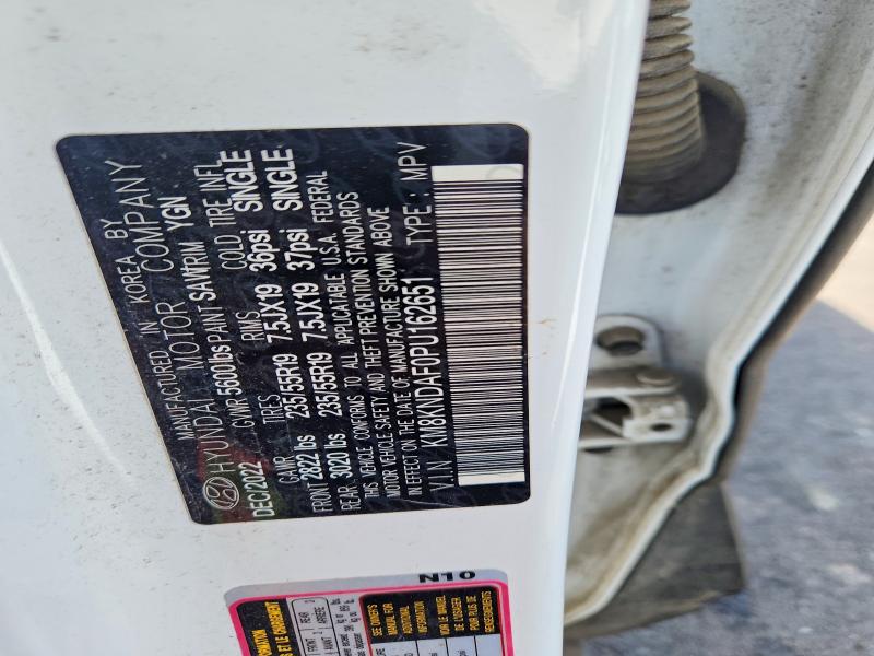 2023 Hyundai Ioniq 5 მანქანა იყიდება აუქციონზე, vin: KM8KNDAF0PU162651, აუქციონის ნომერი: 52081956