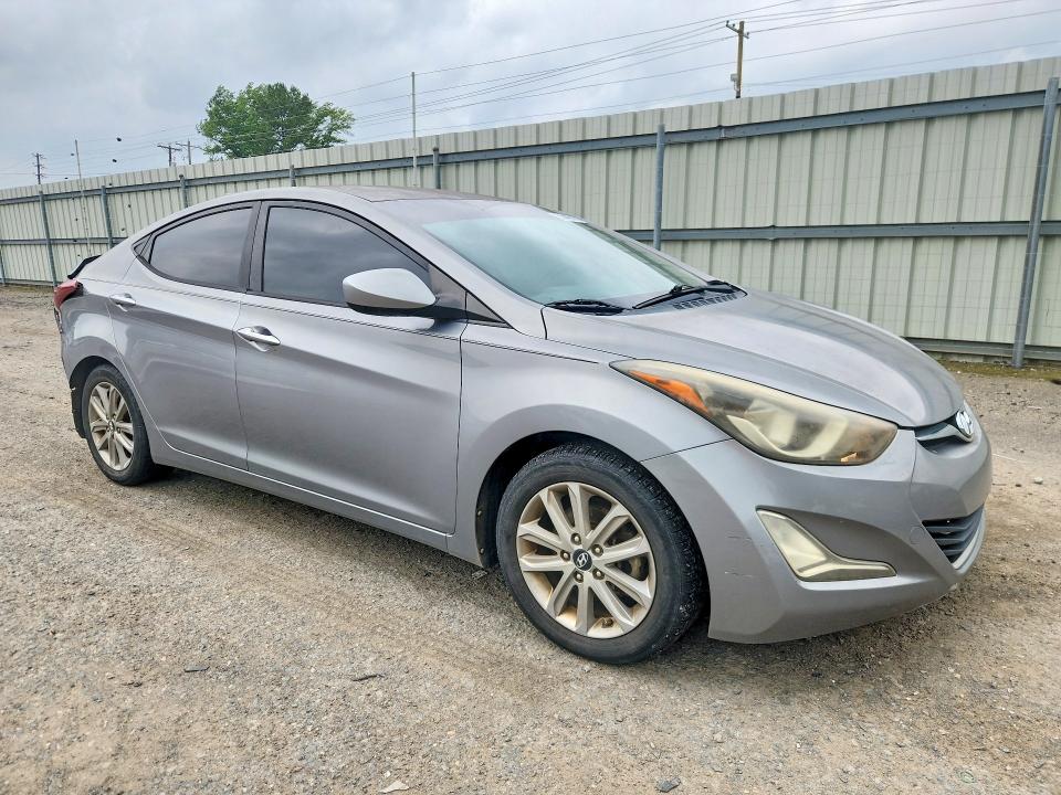 2014 Hyundai Elantra მანქანა იყიდება აუქციონზე, vin: KMHDH4AE2EU055380, აუქციონის ნომერი: 51447516