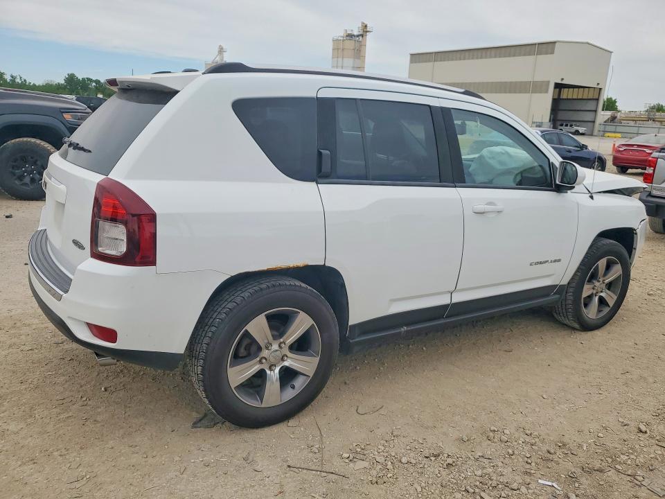 51642616 :رقم المزاد ، 1C4NJDEBXHD101152 vin ، 2017 Jeep Compass مزاد بيع