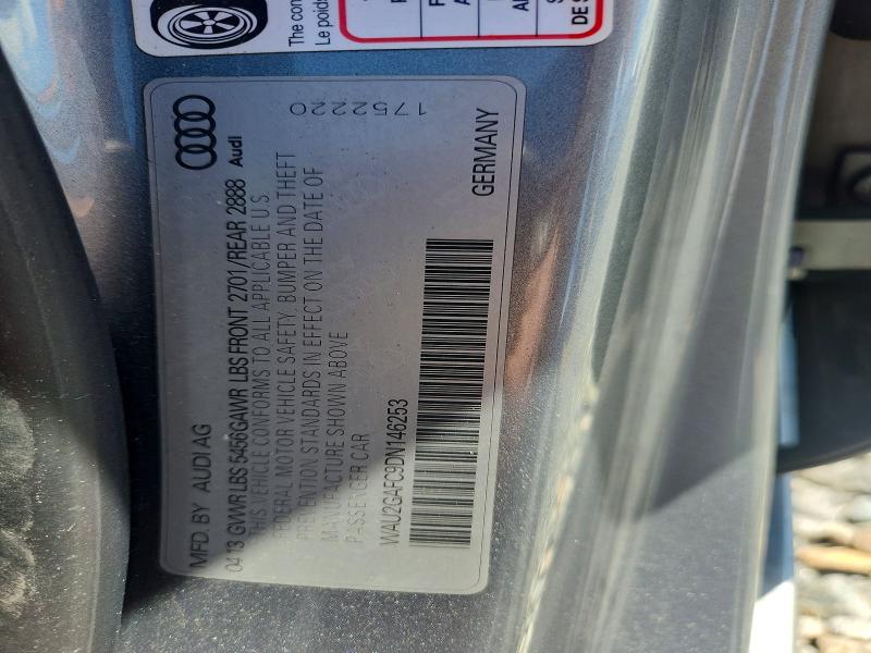 51505816 :رقم المزاد ، WAU2GAFC9DN146253 vin ، 2013 Audi A7 مزاد بيع