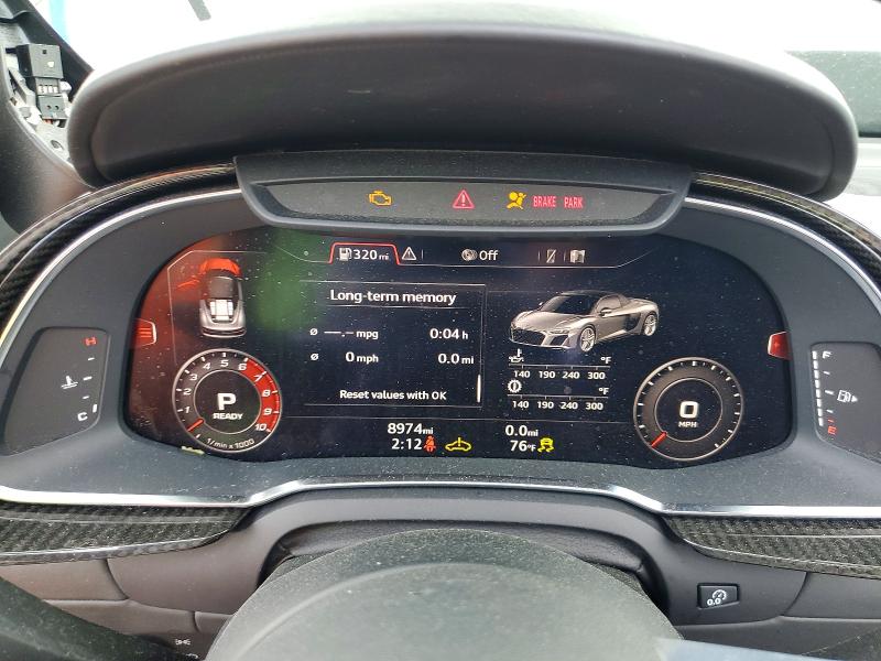 2021 Audi R8 მანქანა იყიდება აუქციონზე, vin: WUABACFX9M7901086, აუქციონის ნომერი: 41629356