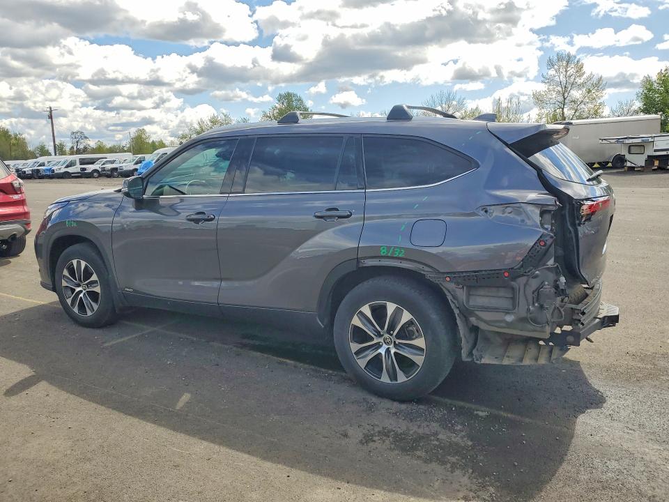 Auction sale of the 2022 Toyota Highlander Hybrid, vin: 5TDHBRCH7NS541036, lot number: 50307966