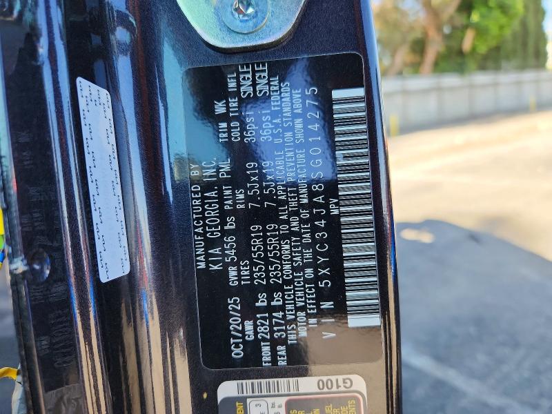Продаж на аукціоні авто 2025 Kia Ev6, vin: 5XYC34JA8SG014275, номер лоту: 50984446