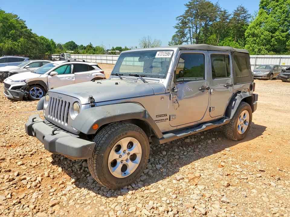 Auction sale of the 2015 Jeep Wrangler Unlimited, vin: 1C4HJWDG1FL664938, lot number: 47312596