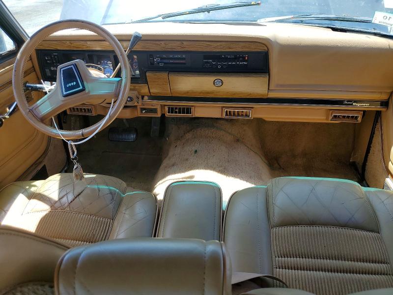 1987 Jeep Grand Wagoneer მანქანა იყიდება აუქციონზე, vin: 1JCNJ15U5HT000489, აუქციონის ნომერი: 51178676