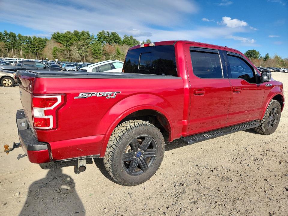 50783016 :رقم المزاد ، 1FTEW1EPXJFD89549 vin ، 2018 Ford F150 مزاد بيع