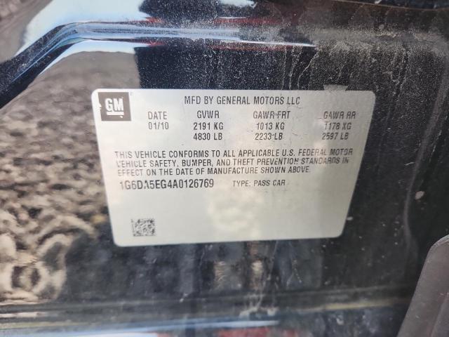 Продажа на аукционе авто 2010 Cadillac Cts, vin: 1G6DA5EG4A0126769, номер лота: 49325266