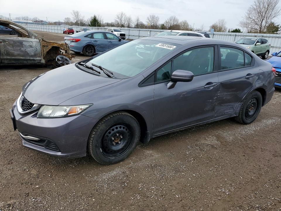 49651666 :رقم المزاد ، 2HGFB2F58FH017248 vin ، 2015 Honda Civic مزاد بيع