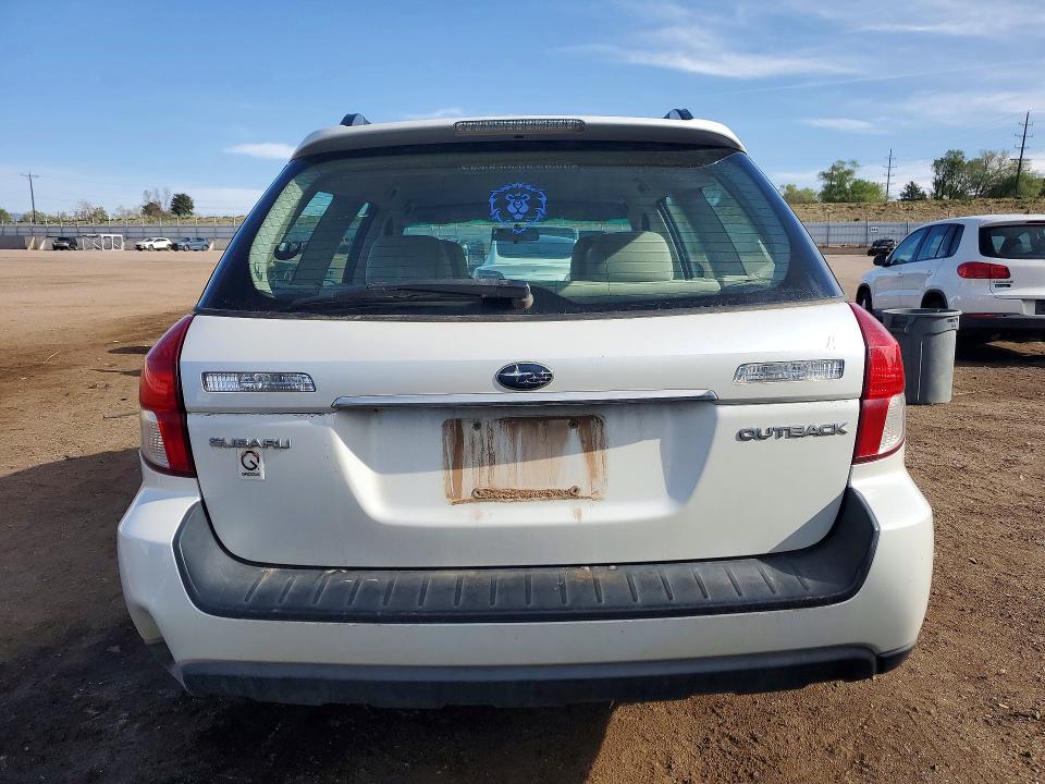 Aukcja sprzedaży 2008 Subaru Outback, vin: 4S4BP61C687361117, numer aukcji: 50331976