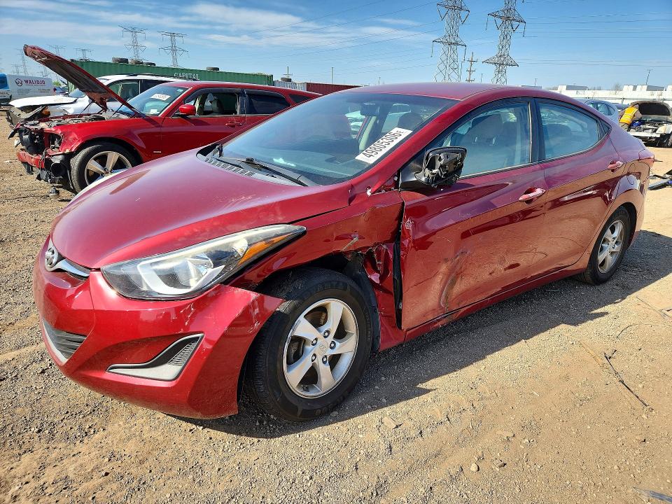 Auction sale of the 2014 Hyundai Elantra, vin: 5NPDH4AE6EH540958, lot number: 49805306