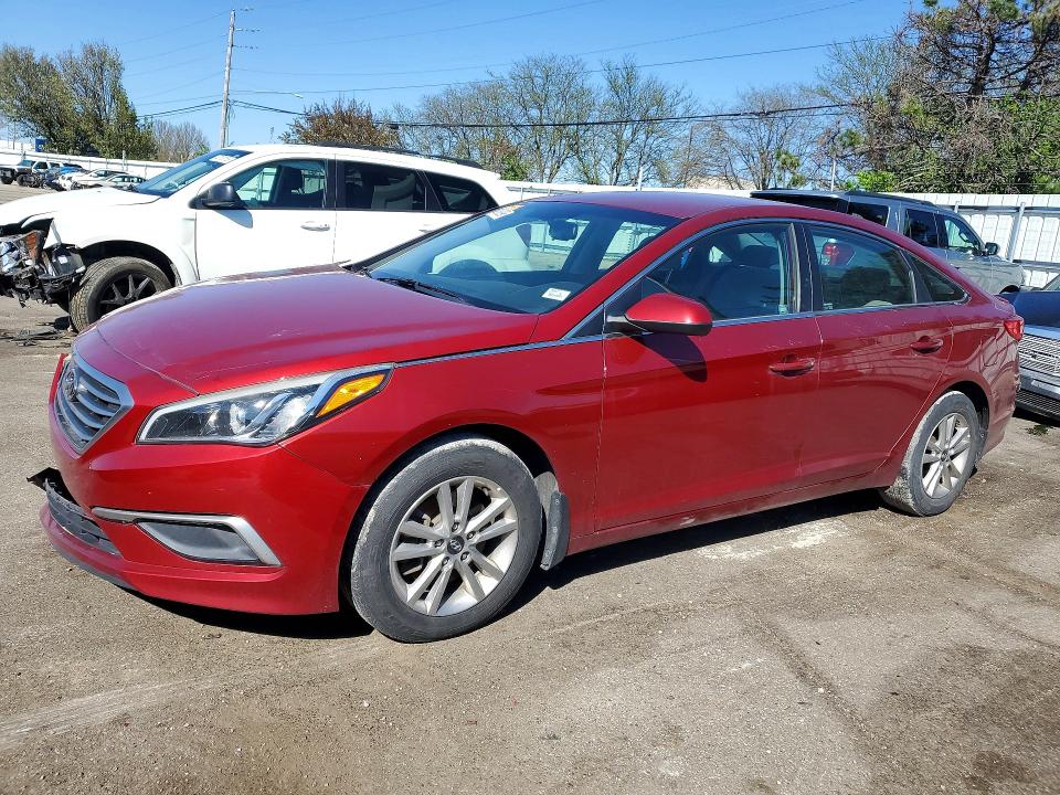 49130996 :رقم المزاد ، 5NPE24AF6GH296939 vin ، 2016 Hyundai Sonata مزاد بيع