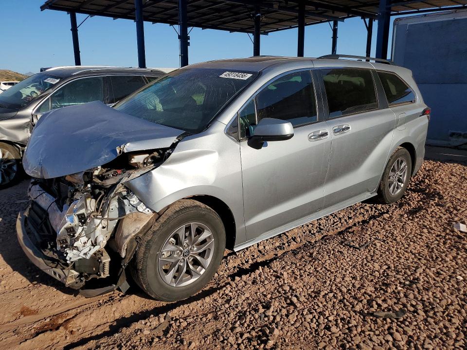 Продаж на аукціоні авто 2022 Toyota Sienna, vin: 5TDJSKFC9NS044854, номер лоту: 49318456