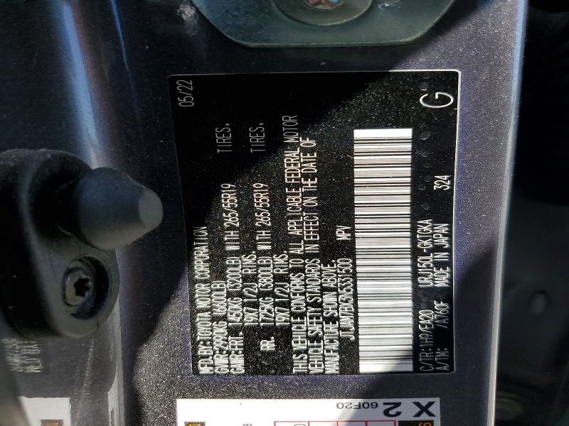 Продажа на аукционе авто 2022 Lexus Gx, vin: JTJAM7BX3N5331500, номер лота: 79419325