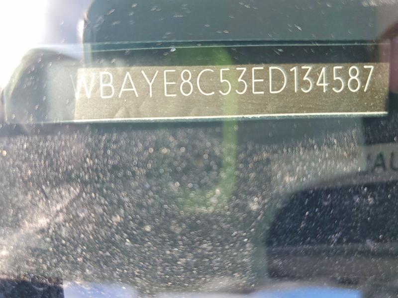 Продаж на аукціоні авто 2014 Bmw 750, vin: WBAYE8C53ED134587, номер лоту: 51139246