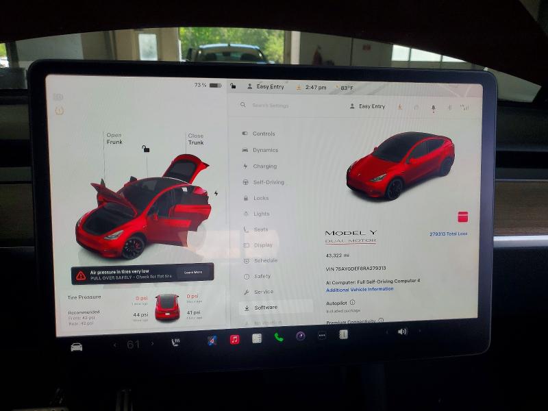 Продажа на аукционе авто 2024 Tesla Model Y, vin: 7SAYGDEF8RA279313, номер лота: 51170366