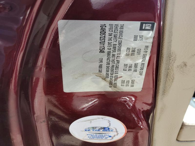 Aukcja sprzedaży 2007 Buick Lucerne, vin: 1G4HD57237U117548, numer aukcji: 50611126