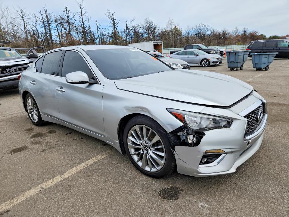 2020 Infiniti Q50 მანქანა იყიდება აუქციონზე, vin: JN1EV7AR4LM251035, აუქციონის ნომერი: 76693075