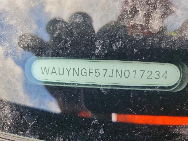 Aukcja sprzedaży 2018 Audi A5, vin: WAUYNGF57JN017234, numer aukcji: 50953796