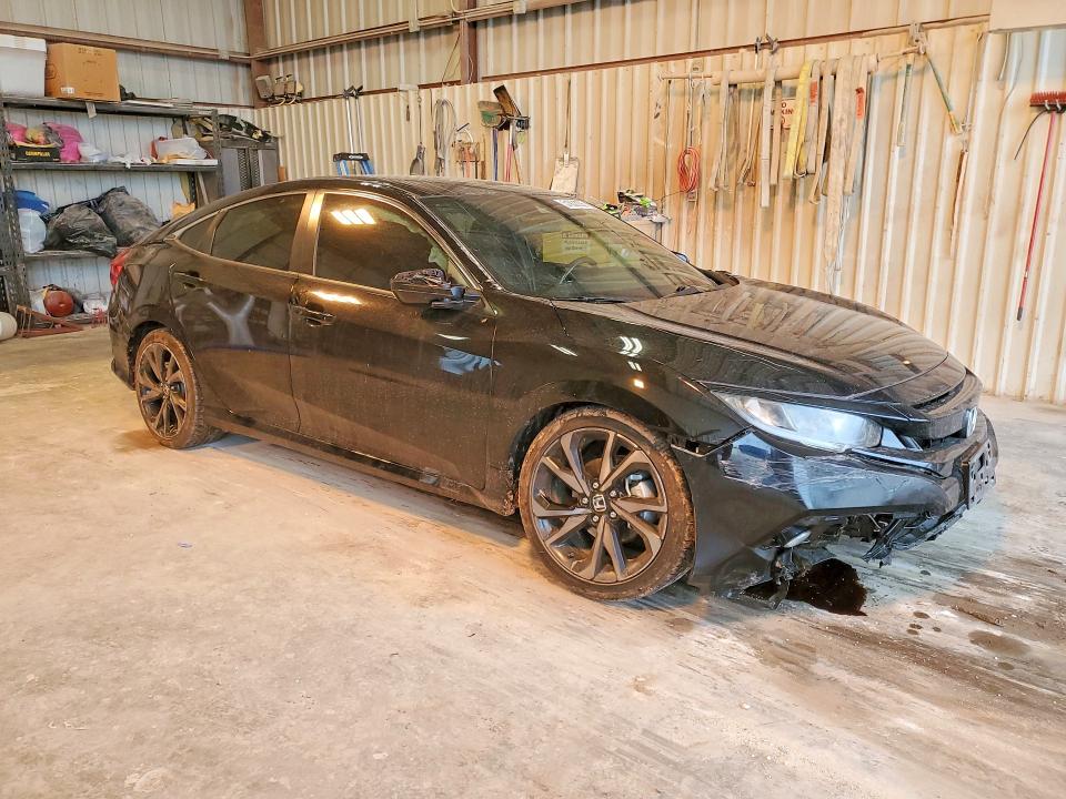 51833236 :رقم المزاد ، 2HGFC2F8XMH551100 vin ، 2021 Honda Civic مزاد بيع