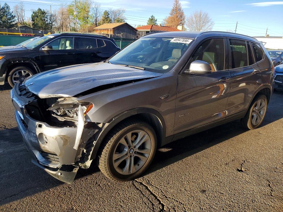 Продаж на аукціоні авто 2017 Bmw X3, vin: 5UXWX7C53H0U42254, номер лоту: 48947896