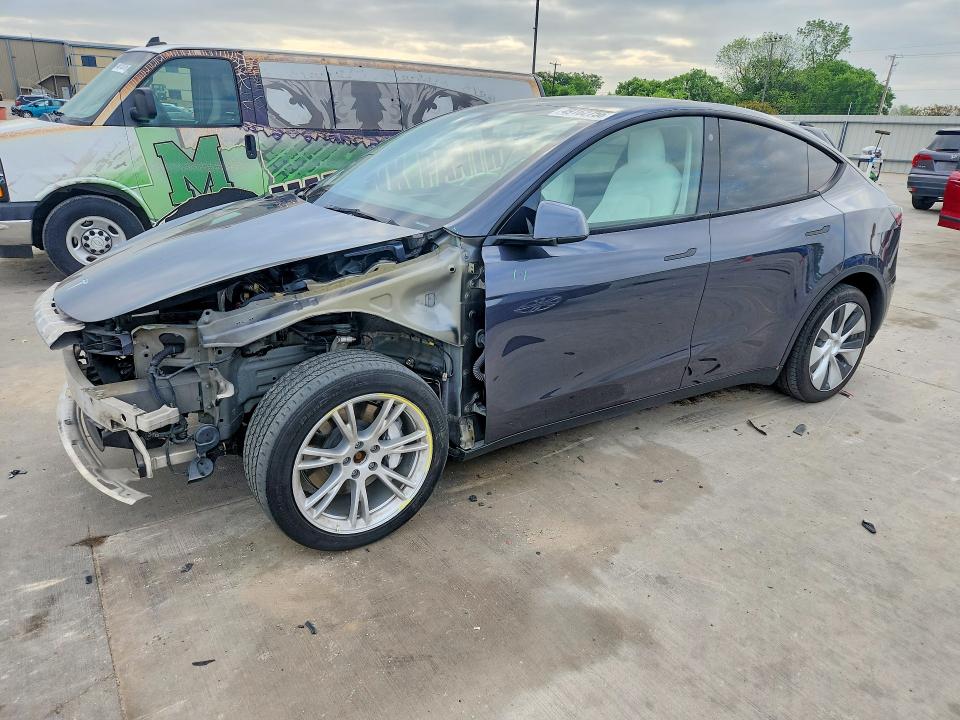 49162756 :رقم المزاد ، 5YJYGDEE3MF187235 vin ، 2021 Tesla Model Y مزاد بيع