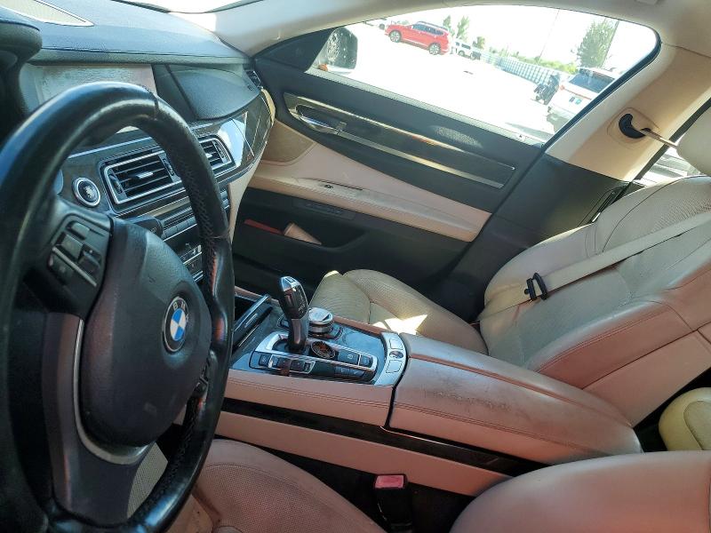 2012 Bmw 750 მანქანა იყიდება აუქციონზე, vin: WBAKC8C57CC437645, აუქციონის ნომერი: 49237406