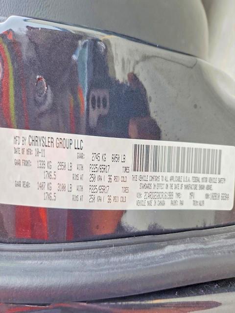 Aukcja sprzedaży 2012 Dodge Grand Caravan, vin: 2C4RDGEG8CR161989, numer aukcji: 48408746